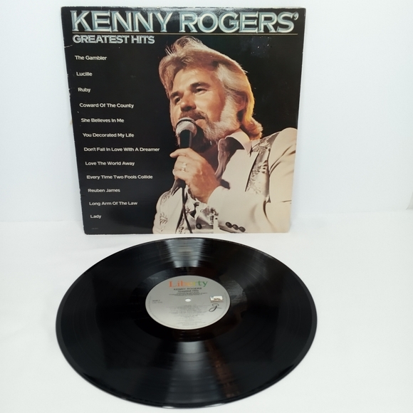 Kenny Rogers Lot Of 3 Vinyl Records Greatest Hits, Share Your Love, Duets Tested - Picture 5 of 13
